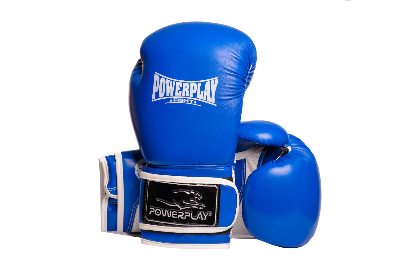 Боксерські рукавиці PowerPlay 3019 Challenger Сині 10 унцій
