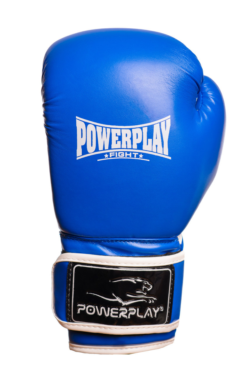 Боксерські рукавиці PowerPlay 3019 Challenger Сині 10 унцій
