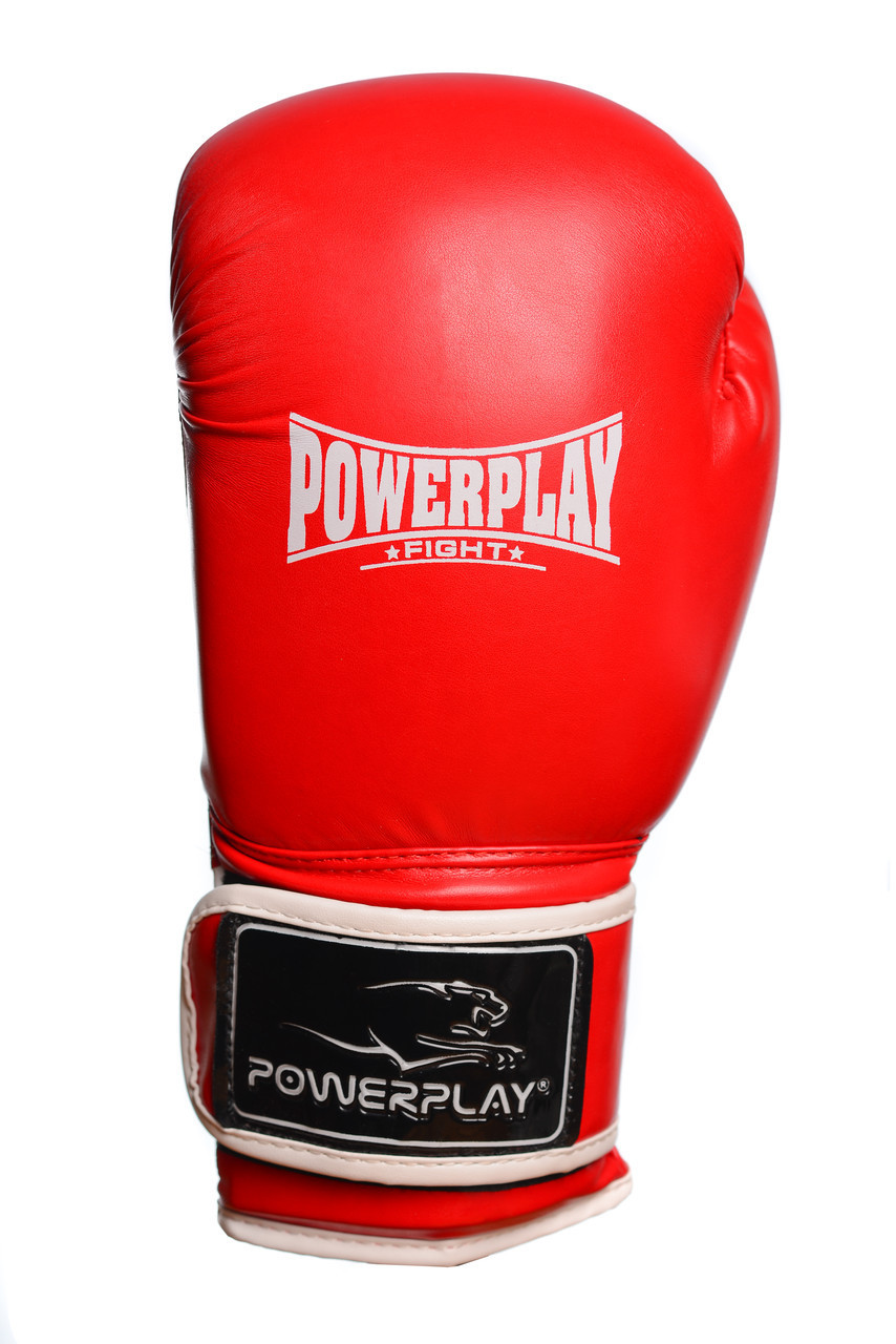 Боксерські рукавиці PowerPlay 3019 Challenger Червоні 12 унцій