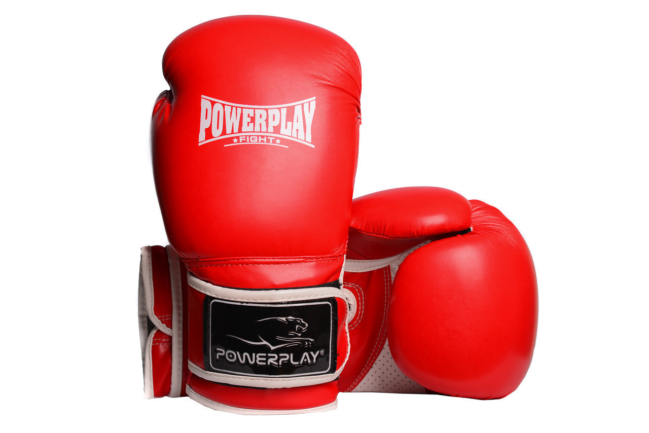 Боксерські рукавиці PowerPlay 3019 Challenger Червоні 16 унцій