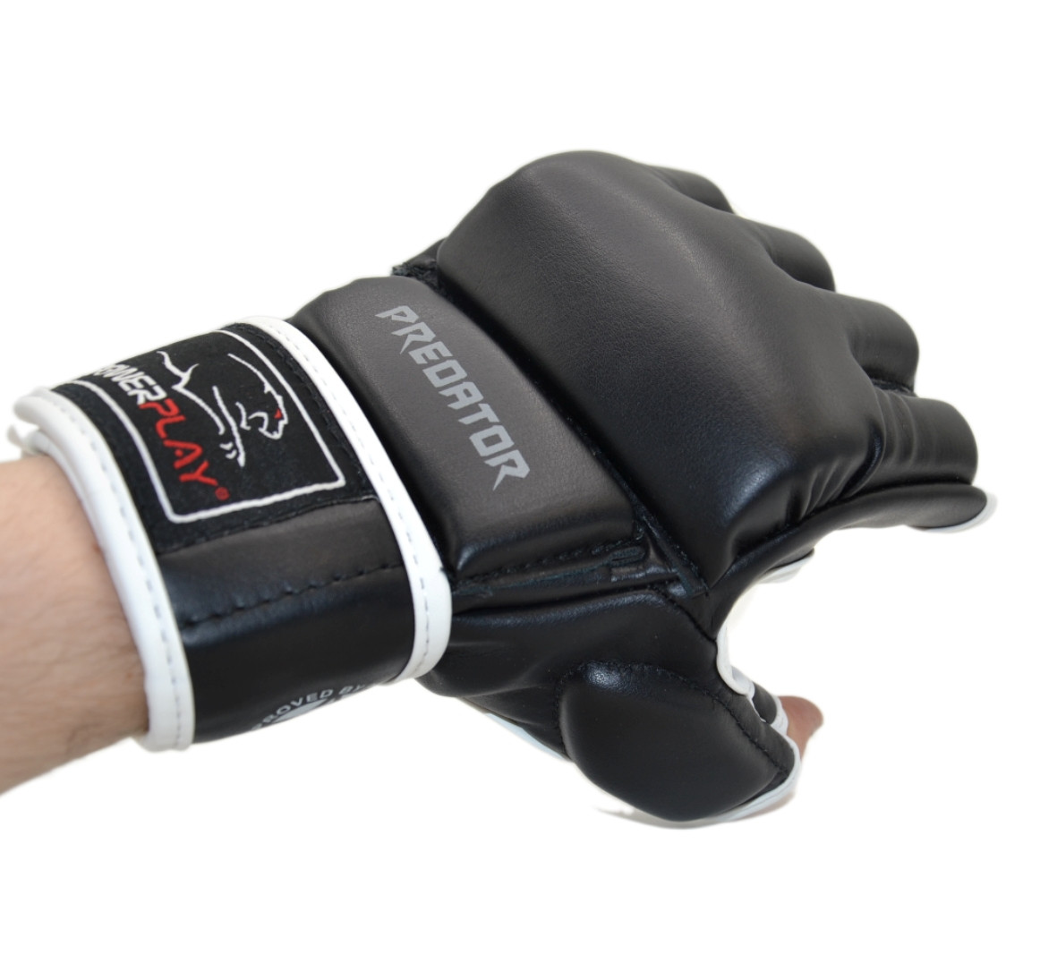 Рукавиці для MMA PowerPlay 3056 Чорні M