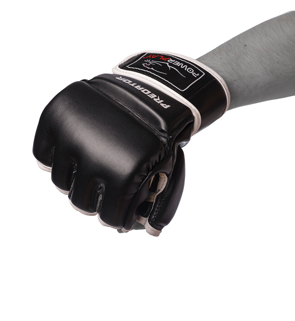Рукавиці для MMA PowerPlay 3056 Чорні M