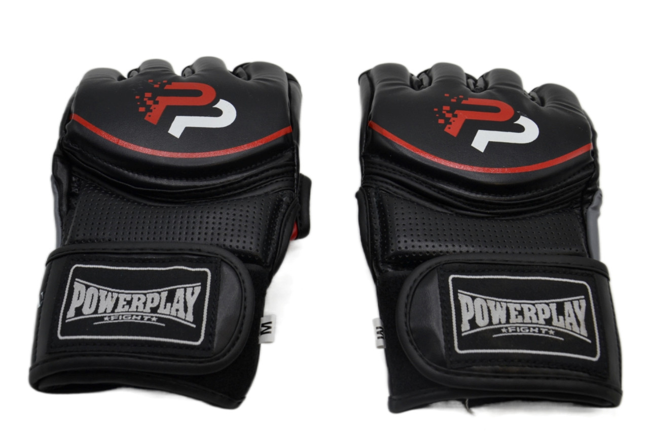 Рукавиці для MMA PowerPlay 3093 Чорні L