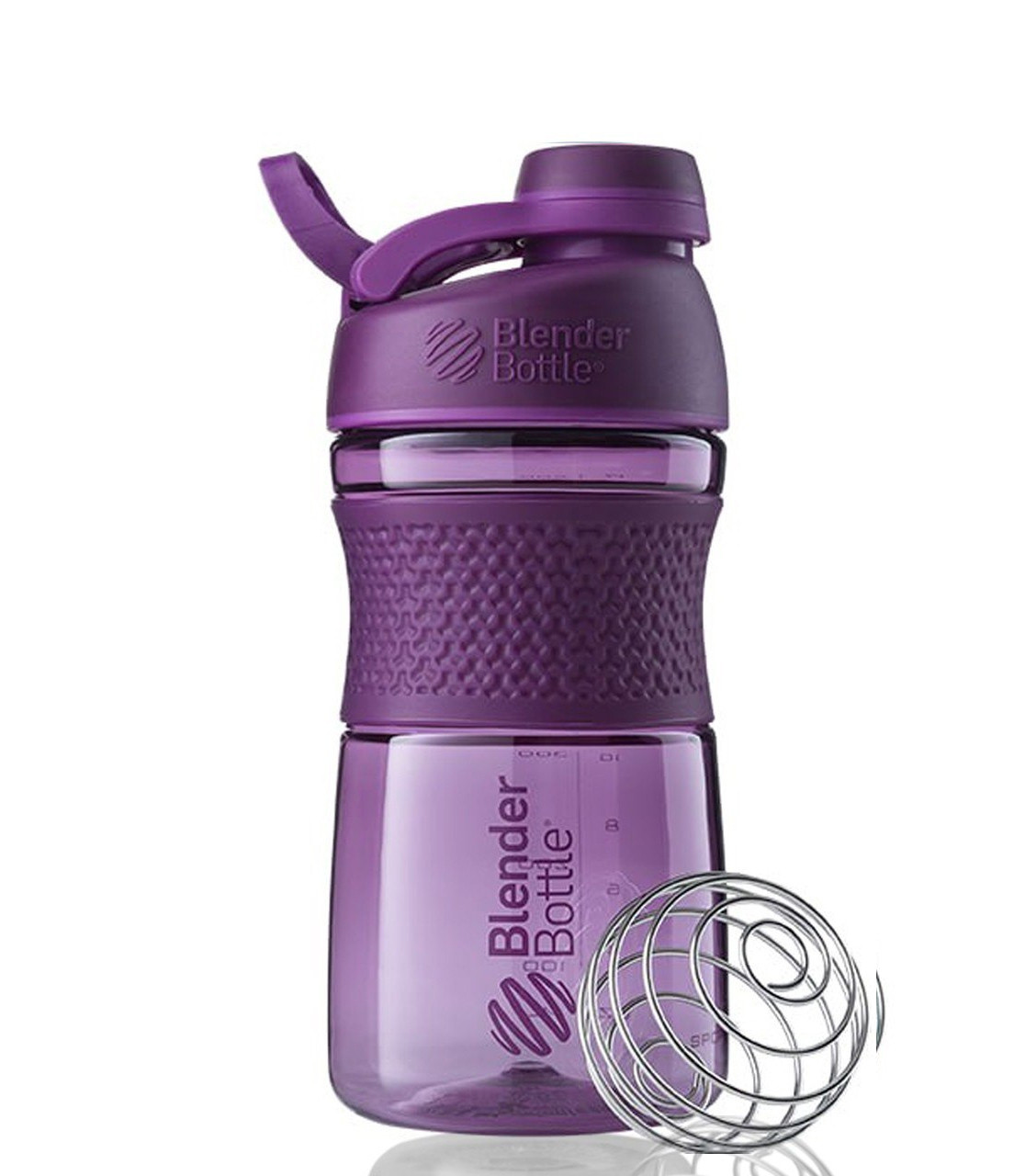 Шейкер спортивний (пляшка) BlenderBottle SportMixer Twist 20oz/590ml Plum (Original)