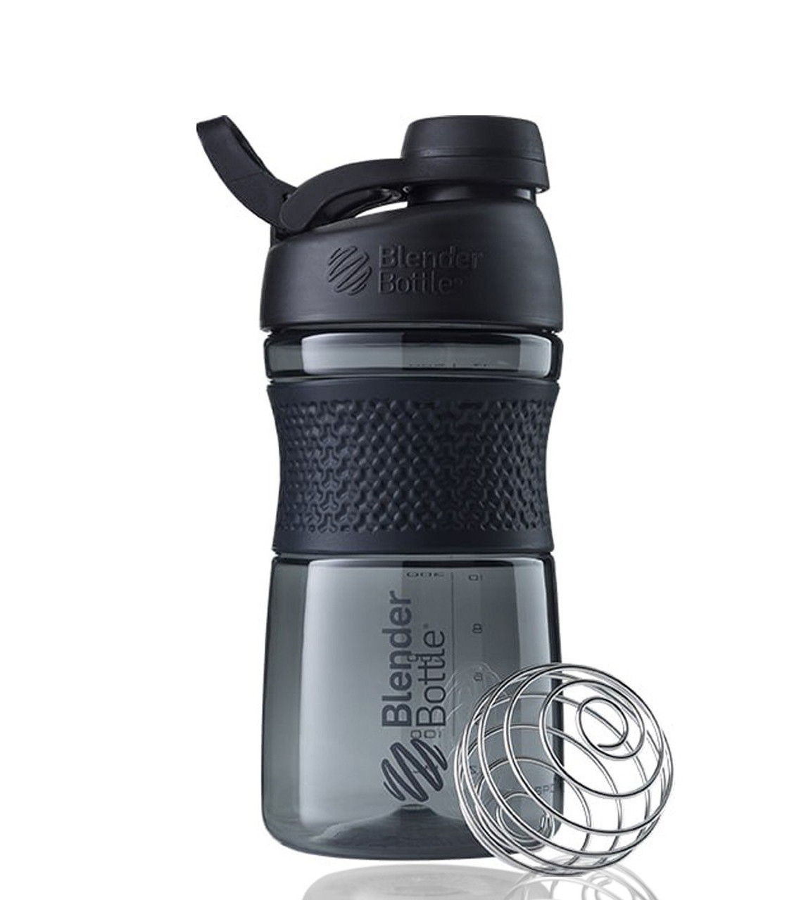 Шейкер спортивний (пляшка) BlenderBottle SportMixer Twist 20oz/590ml Black (Original)