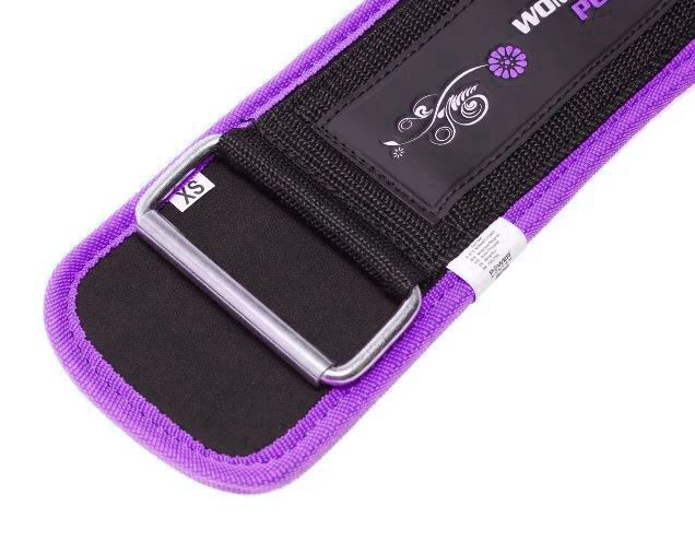 Пояс для важкої атлетики Power System PS-3210 Woman’s Power неопреновий Purple XS