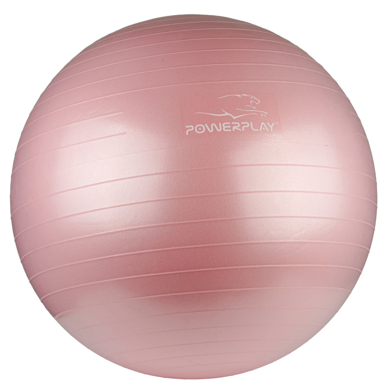 М'яч для фітнесу (фітбол) PowerPlay 4001 Ø65 cm Gymball  Рожевий + помпа