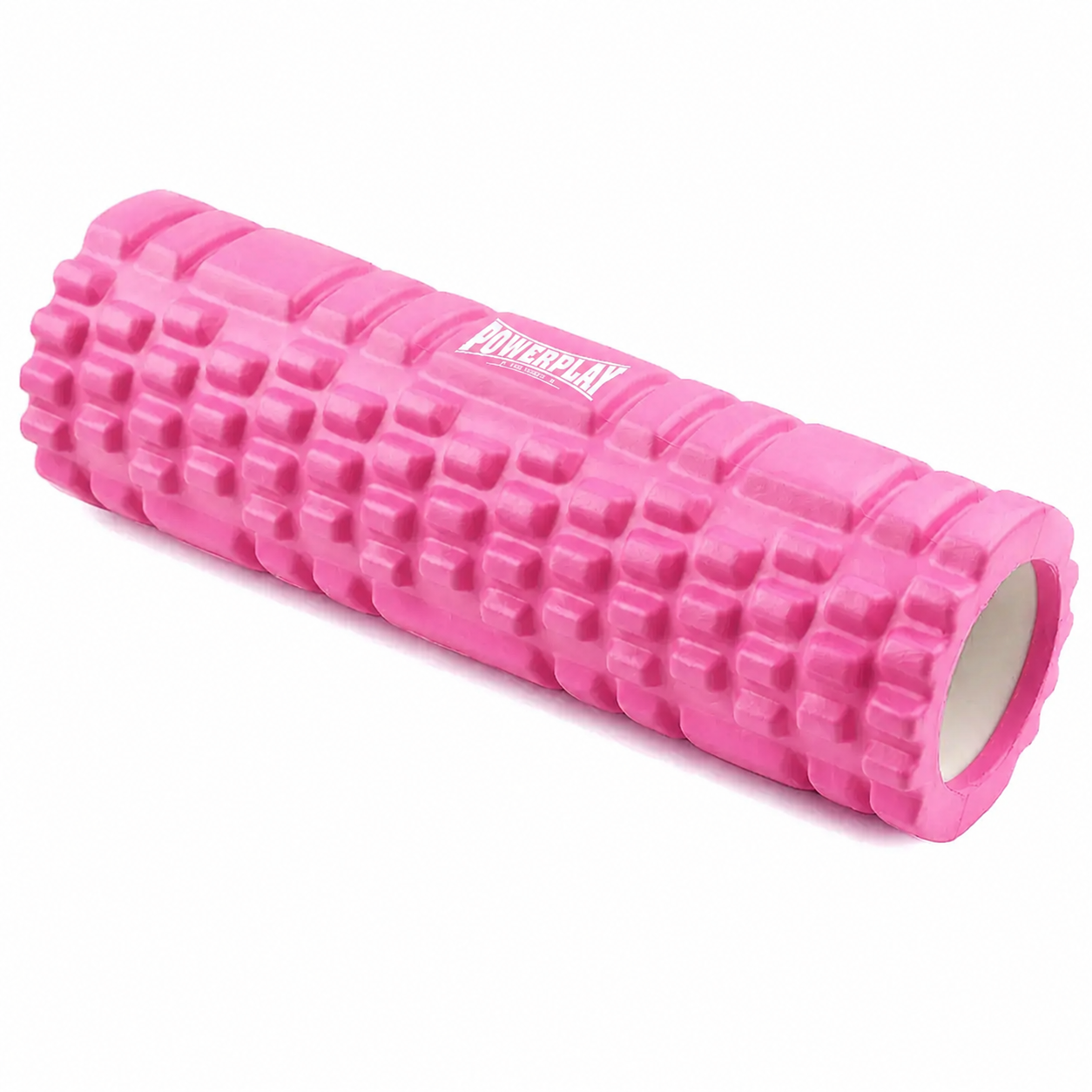 Масажний ролик (роллер) PowerPlay 4342 Massage Roller Рожевий (30x10см.)