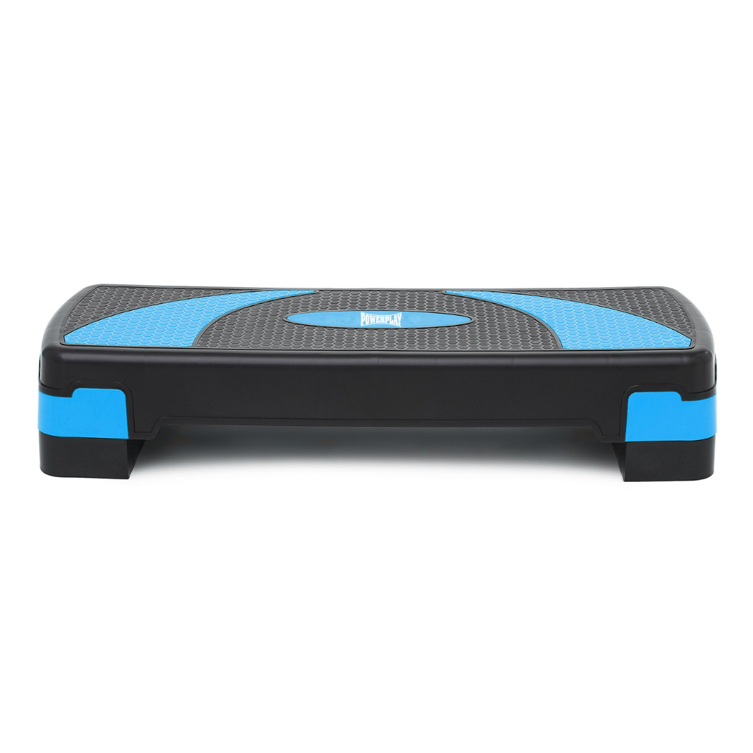 Степ-платформа PowerPlay 4358 (3 рівні 10-15-20 см) By Step Чорно/Синя