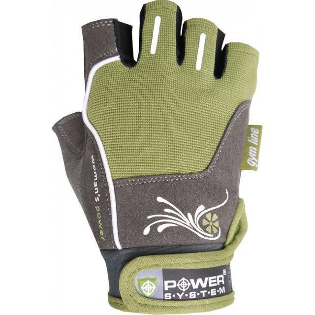Рукавички для фітнесу Power System PS-2570 Woman’s Power жіночі Green XS