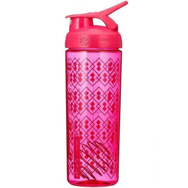 Шейкер BlenderBottle SportMixer Signature Sleek 28oz/820ml Pink Geo Lace
