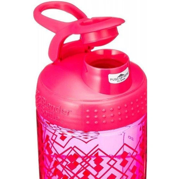 Шейкер BlenderBottle SportMixer Signature Sleek 28oz/820ml Pink Geo Lace