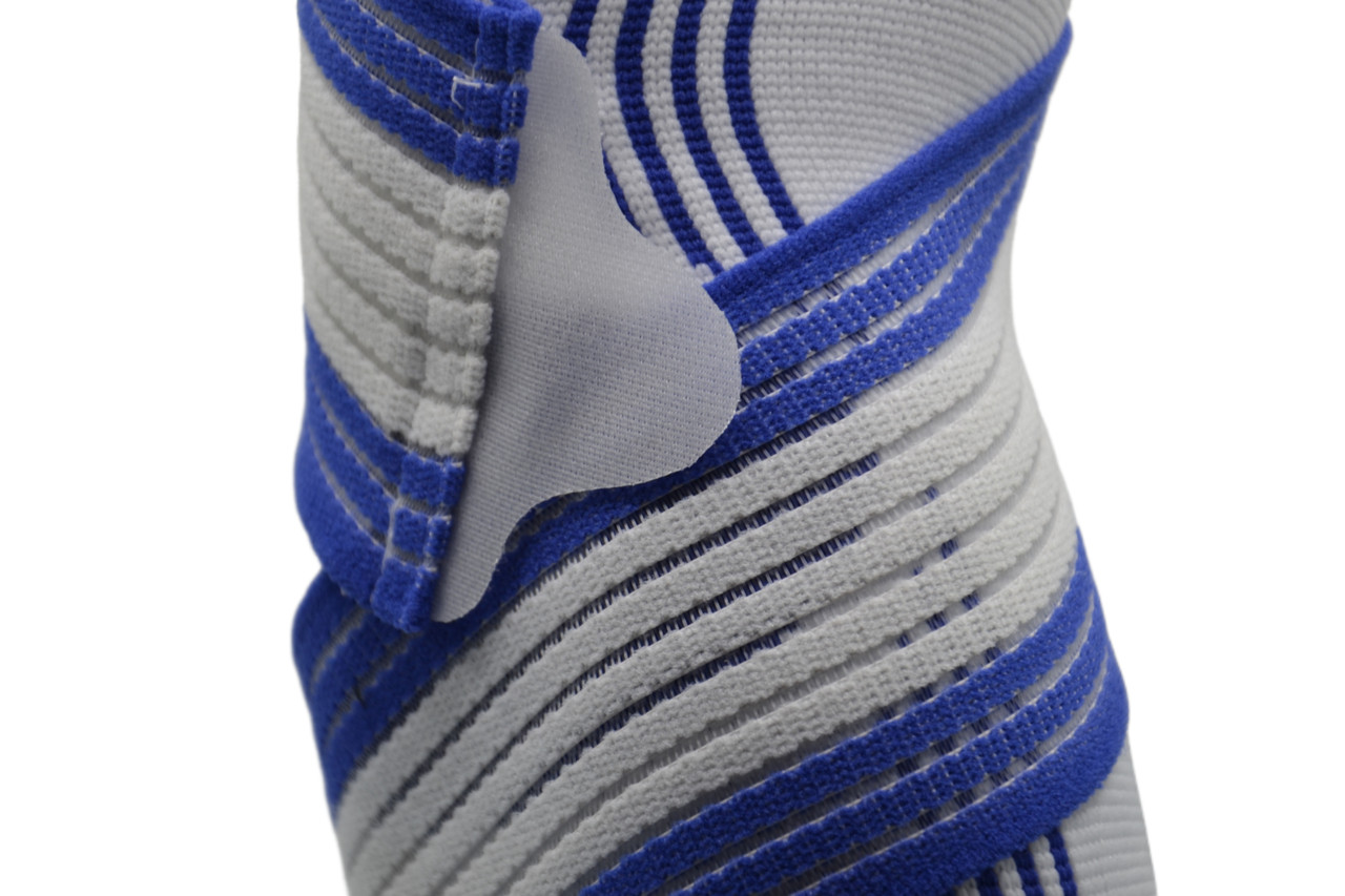 Налокітник Power System PS-6007 Elbow Support Pro White/Blue (1шт.) S/M