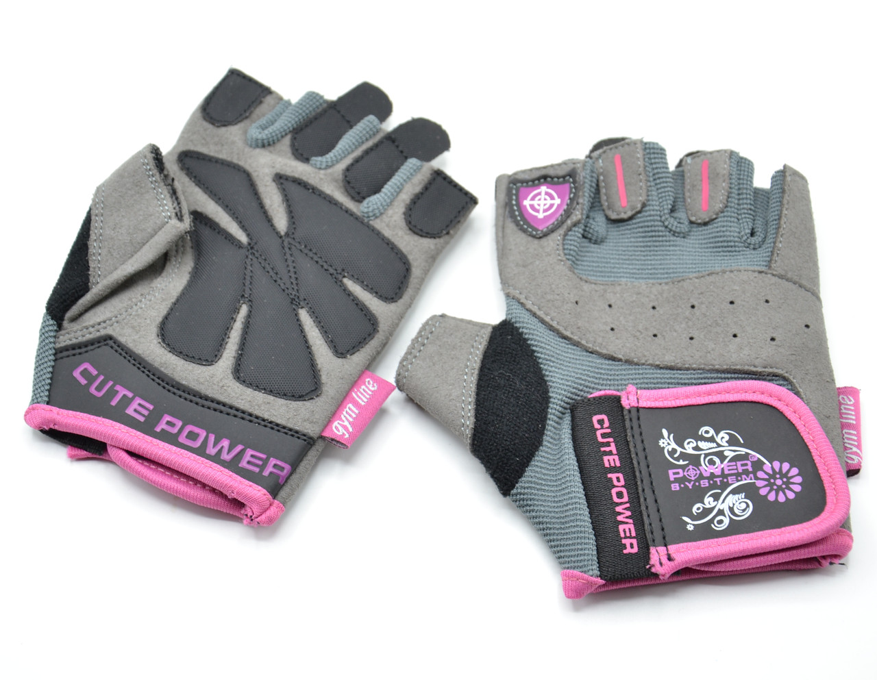 Рукавички для фітнесу Power System PS-2560 Cute Power жіночі Pink S