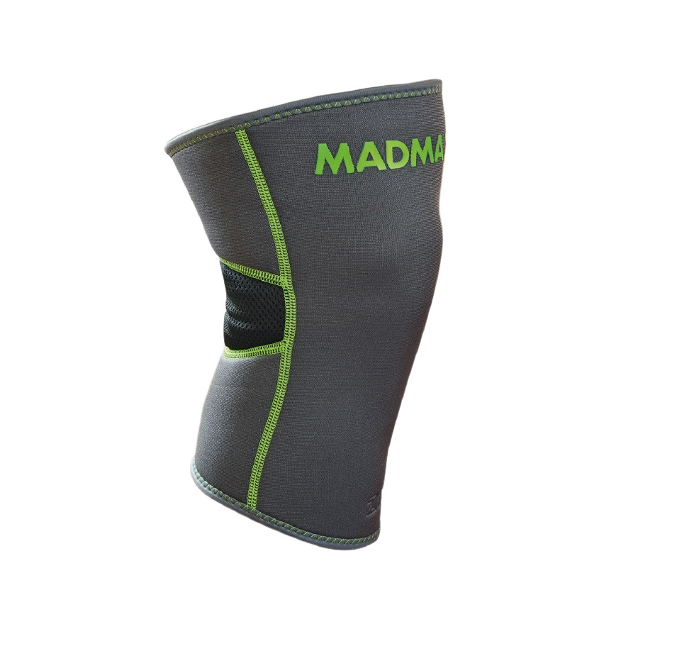 Наколінник MadMax MFA-294 Zahoprene Knee Support Dark Grey/Green XXL