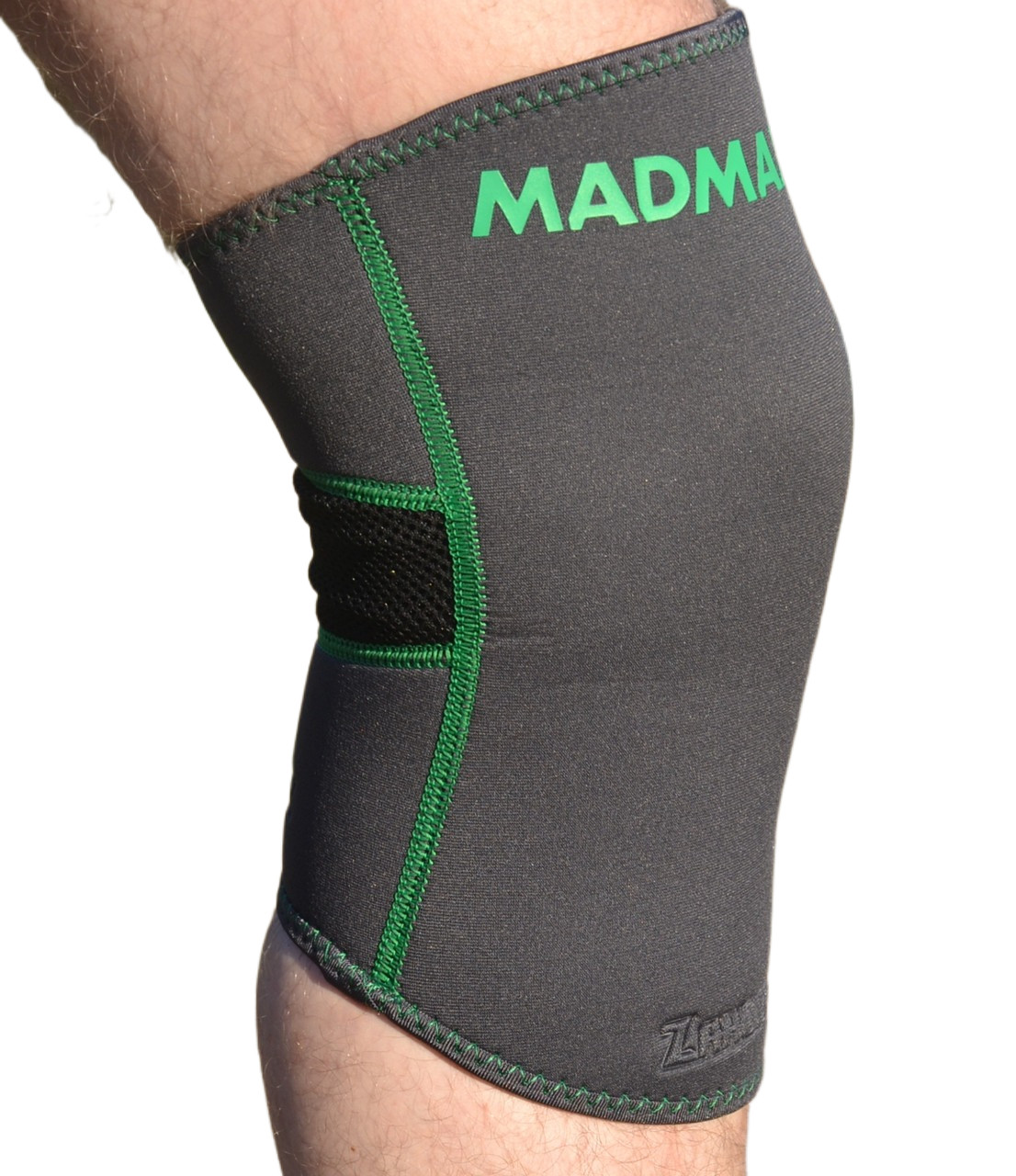 Наколінник MadMax MFA-294 Zahoprene Knee Support Dark Grey/Green XXL