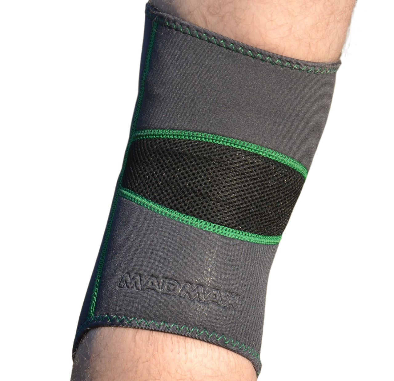 Наколінник MadMax MFA-294 Zahoprene Knee Support Dark Grey/Green XXL