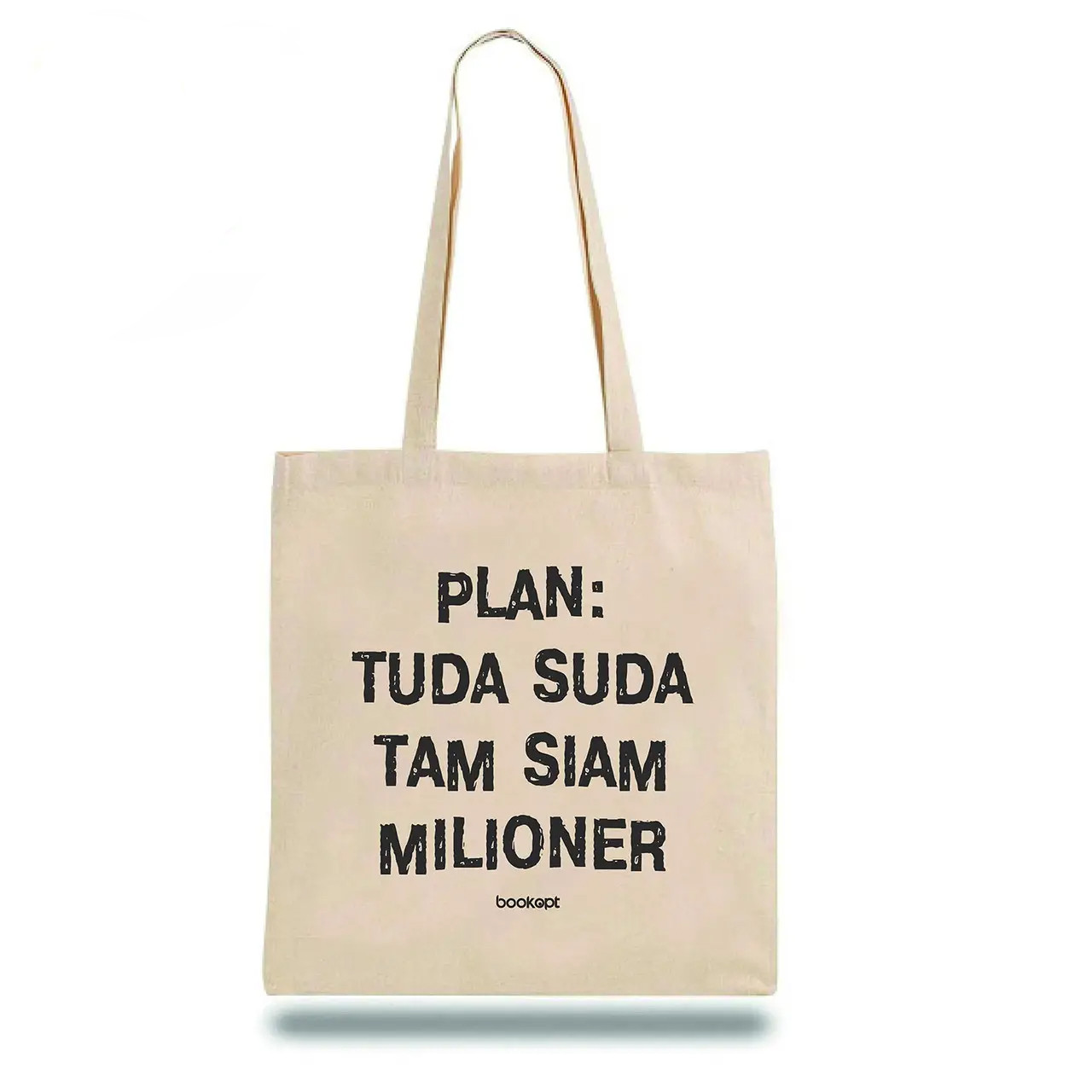 Екошопер BookOpt BK4019 PLAN : TUDA SUDA бежевий
