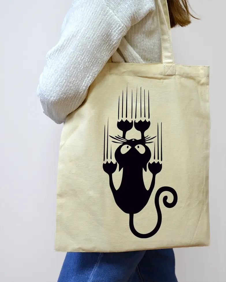 Екошопер BookOpt BK4015 Black Cat бежевий