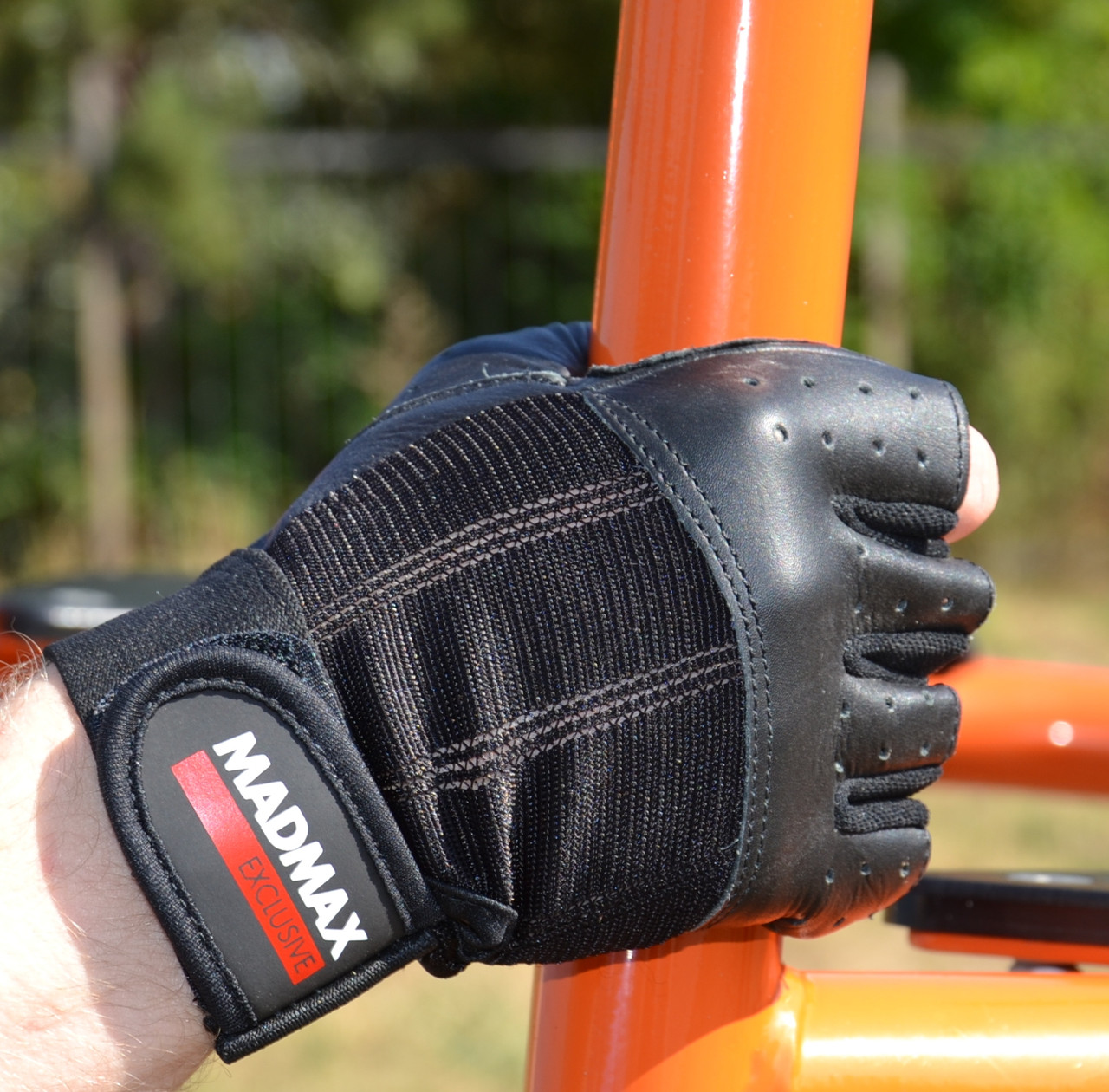Рукавички для фітнесу MadMax MFG-248 Clasic Exclusive Black L