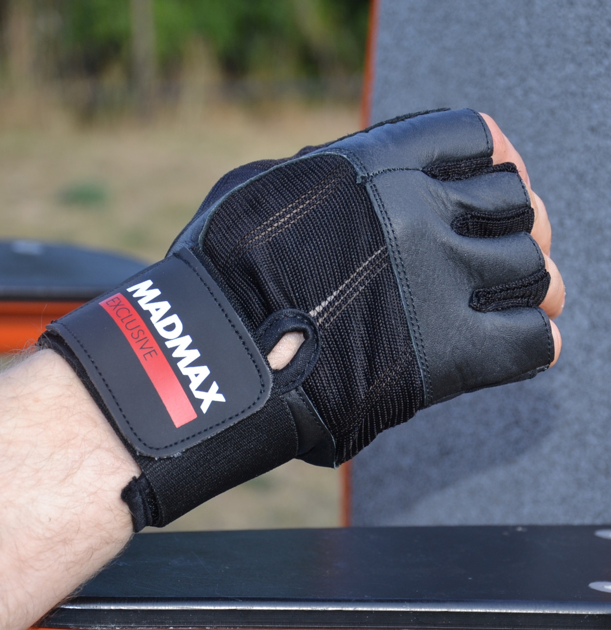 Рукавички для фітнесу MadMax MFG-269 Professional Exclusive Black XXL