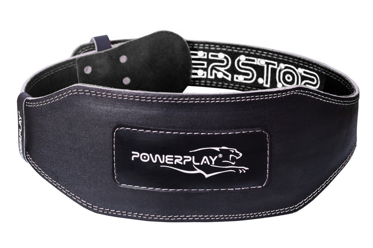 Пояс для важкої атлетики PowerPlay 5053 чорний XL