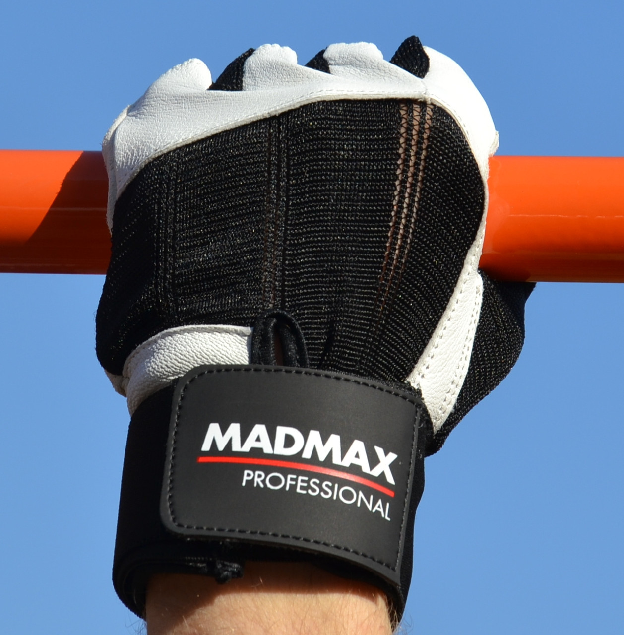 Рукавички для фітнесу MadMax MFG-269 Professional White XL