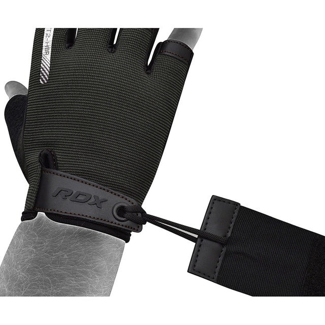 Рукавички для фітнесу RDX T2 Half Brown L