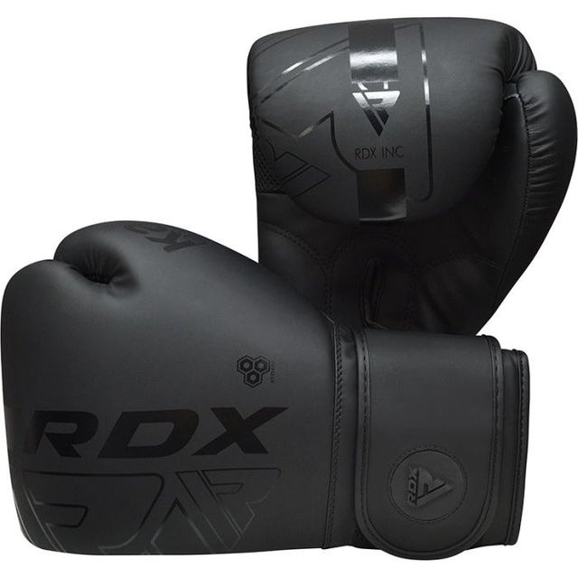 Боксерські рукавиці RDX F6 Kara Matte Black 6 унцій
