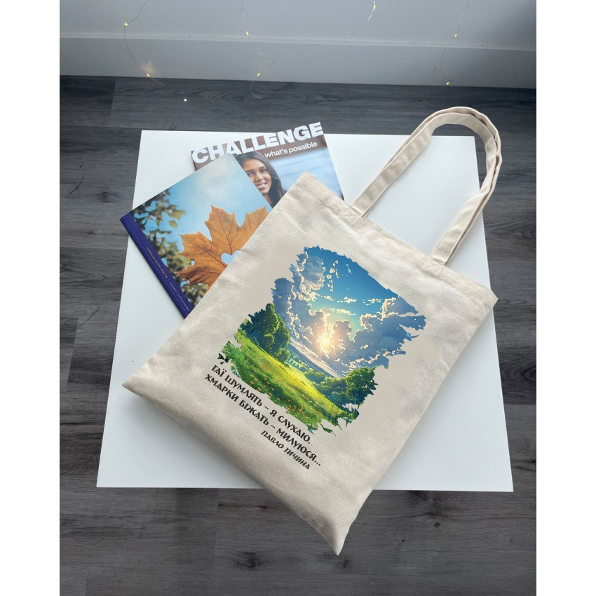 Екошопер BookOpt BK4090 Павло Тичина  Гаї шумлять - я слухаю. Хмарки біжать ....