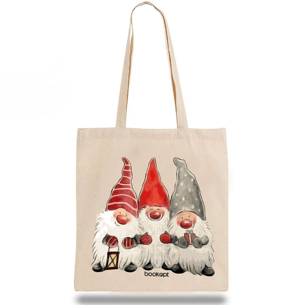 Екошопер BookOpt BK4023 Гномики бежевий