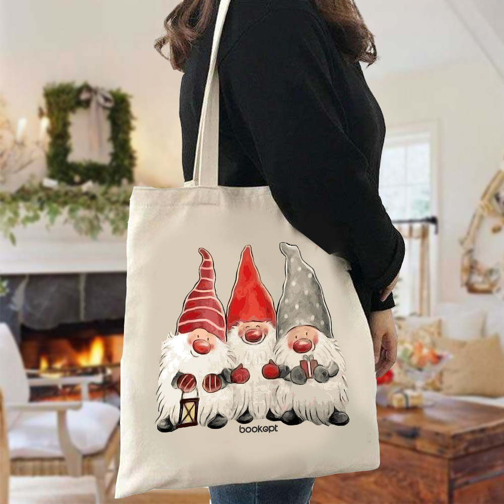 Екошопер BookOpt BK4023 Гномики бежевий