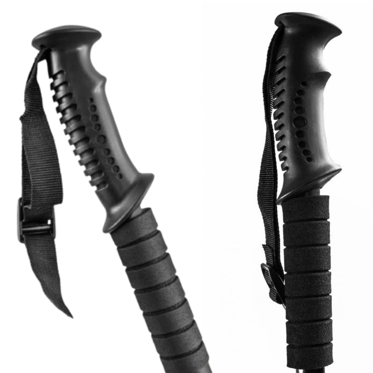 Трекінгові палиці PowerPlay 9109 Fika Black/Red 60-135 см (пара)  + 2-ві пари чобітків + чохол