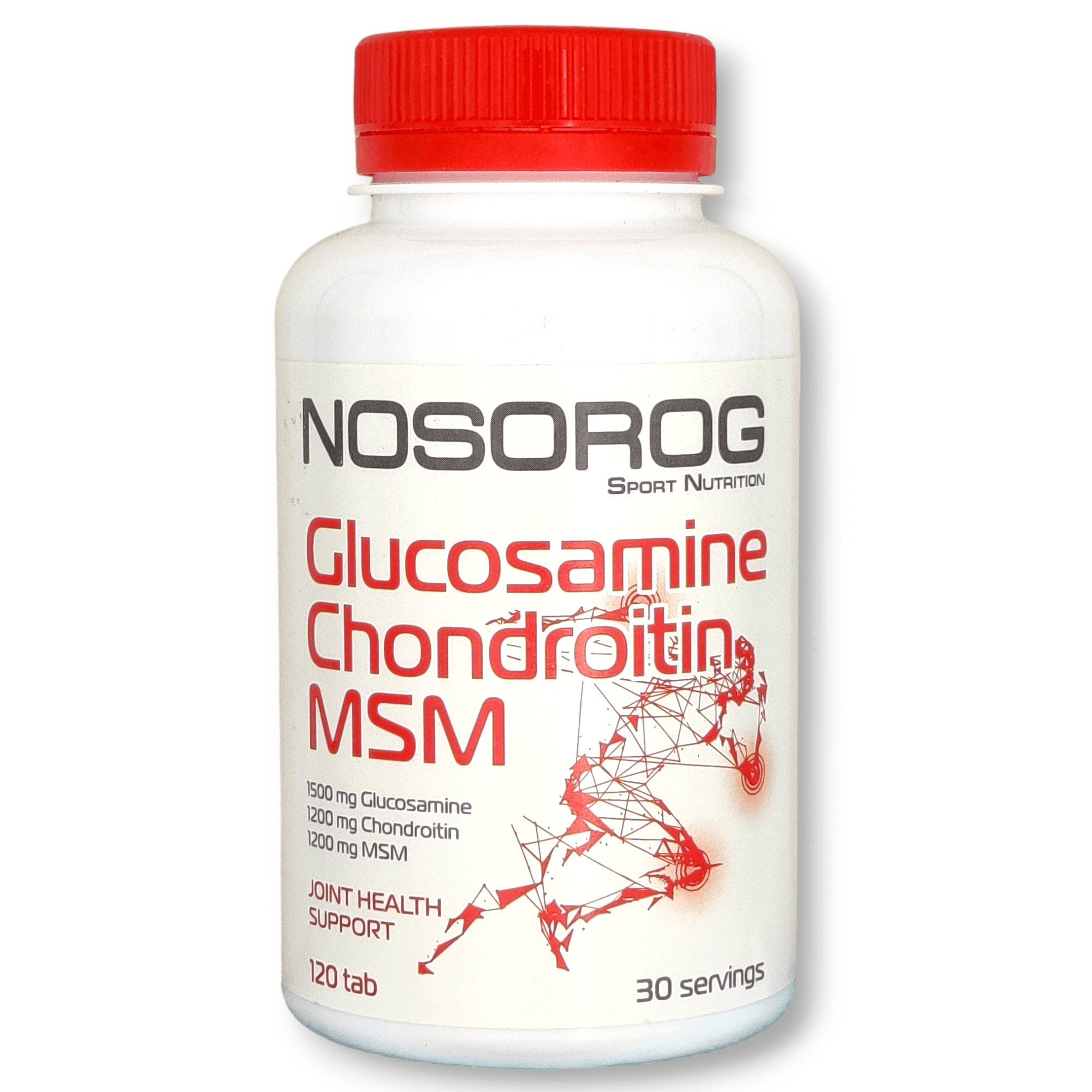 Nosorog Glucosamine Chondroitin MSM, 120 табл