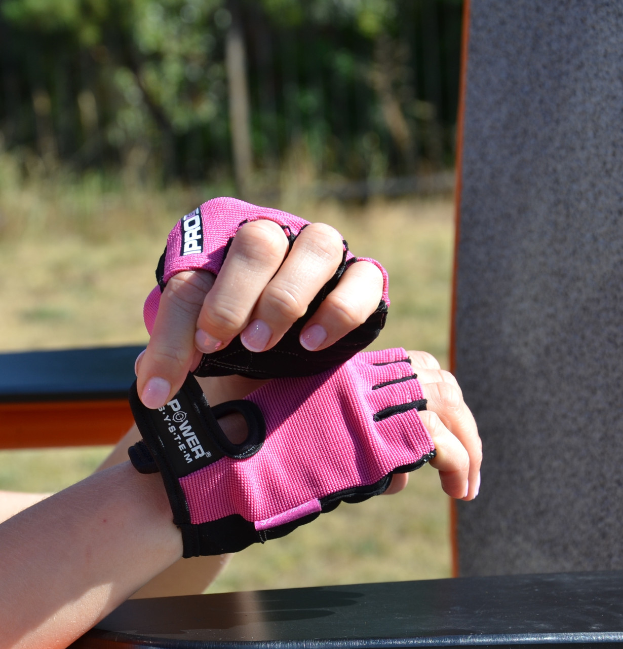 Рукавички для фітнесу Power System PS-2250 Pro Grip жіночі Pink S