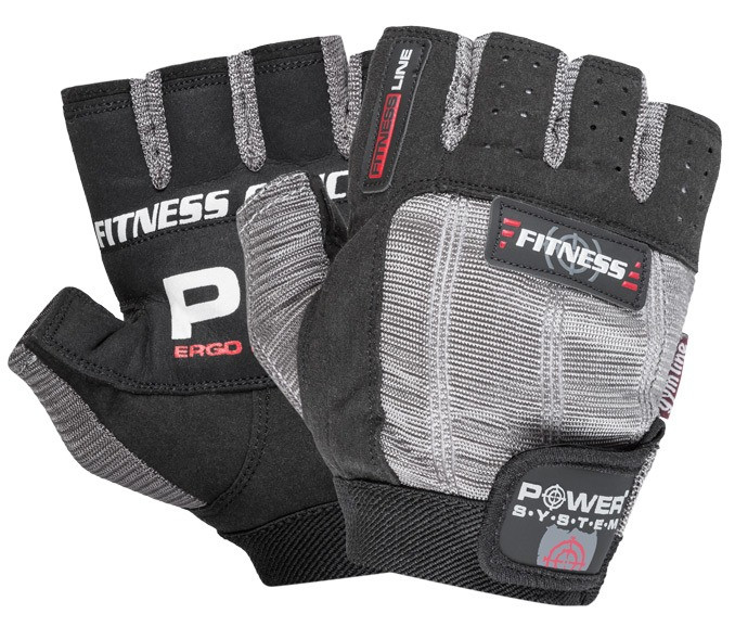 Рукавички для фітнесу Power System PS-2300 Fitness Grey/Black S