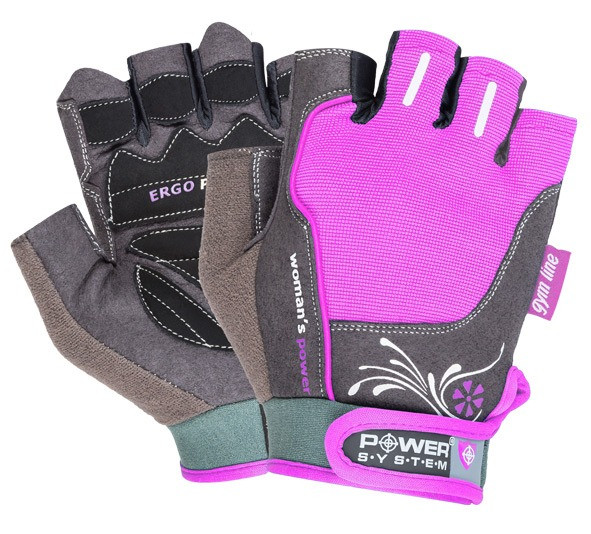 Рукавички для фітнесу Power System PS-2570 Woman’s Power жіночі Pink S