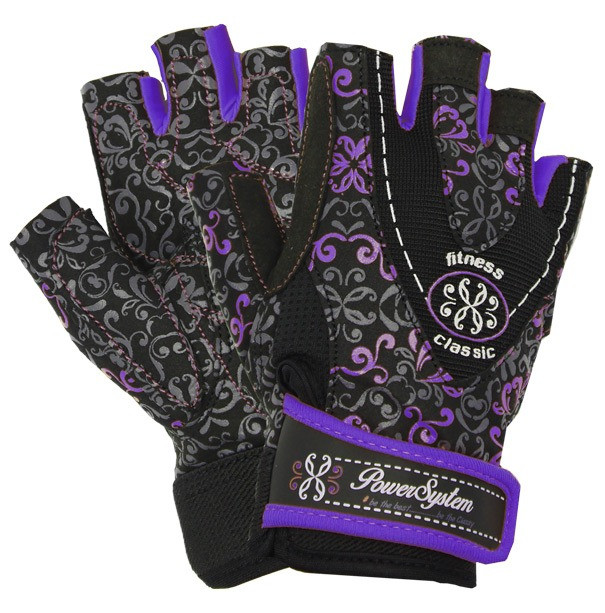 Рукавички для фітнесу Power System PS-2910 Classy Жіночі Purple XS