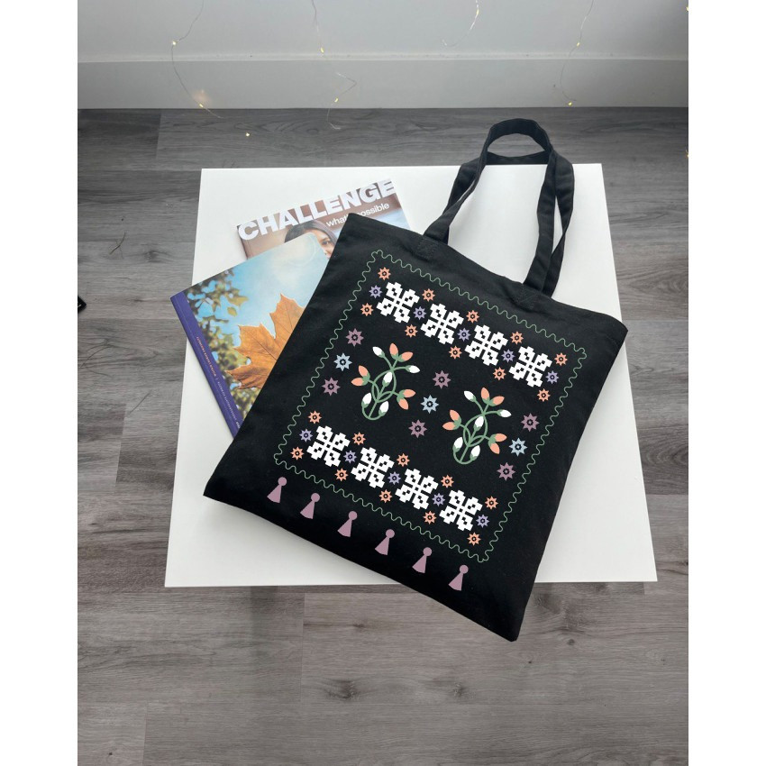 Екошопер BookOpt BK4095 Українські мотиви, чорний