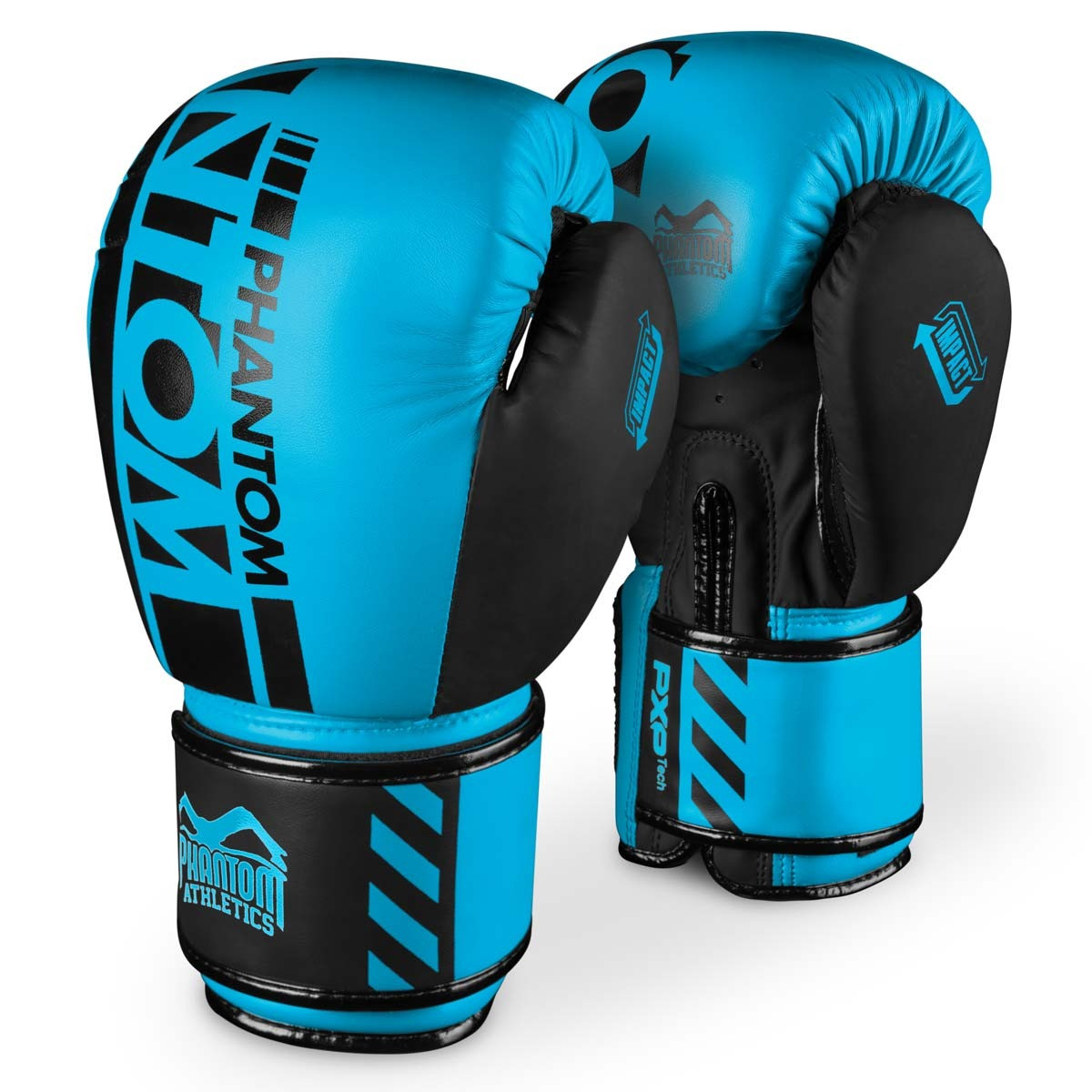 Боксерські рукавиці Phantom APEX Neon Blue 12 унцій