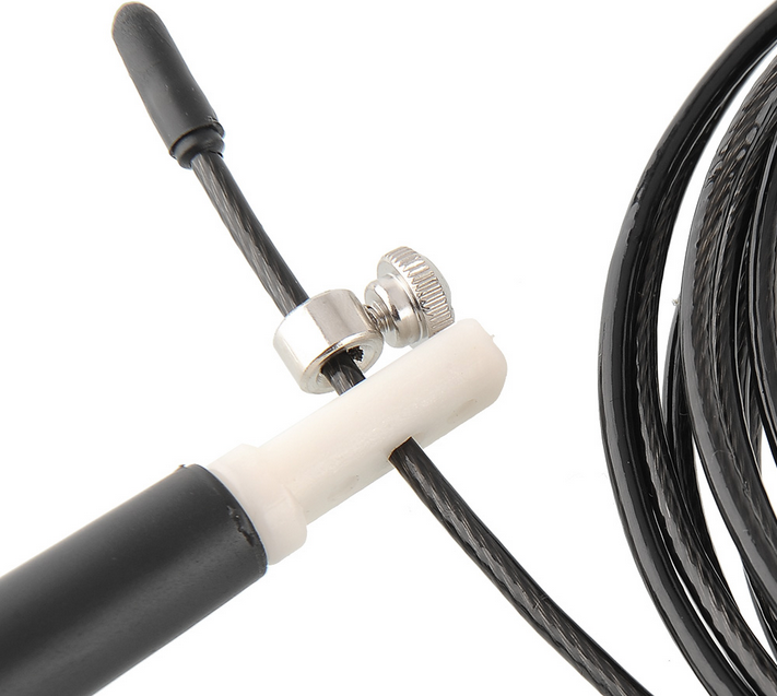 Скакалка швидкісна Power System PS-4033 Crossfit Jump Rope Black (2,8m.)