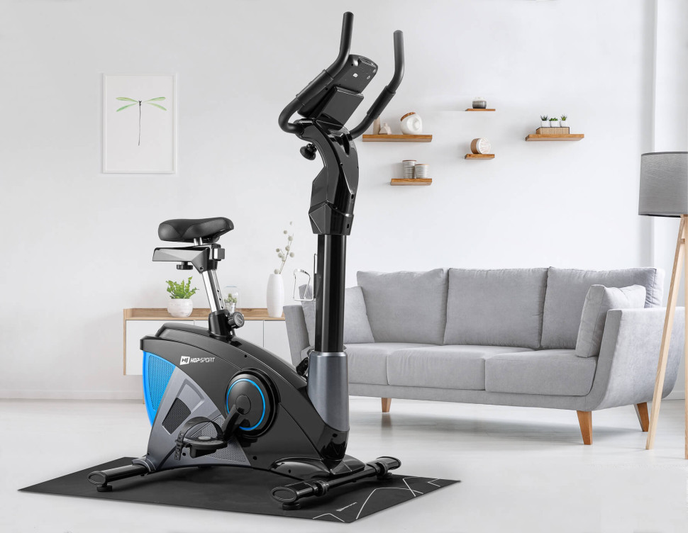 Велотренажер Hop-Sport HS-090H Apollo Blue iConsole + мат