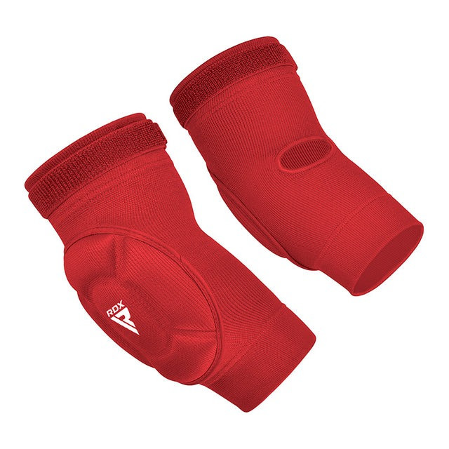 Наколінники спортивні RDX Hosiery Elbow Foam Red/White XL