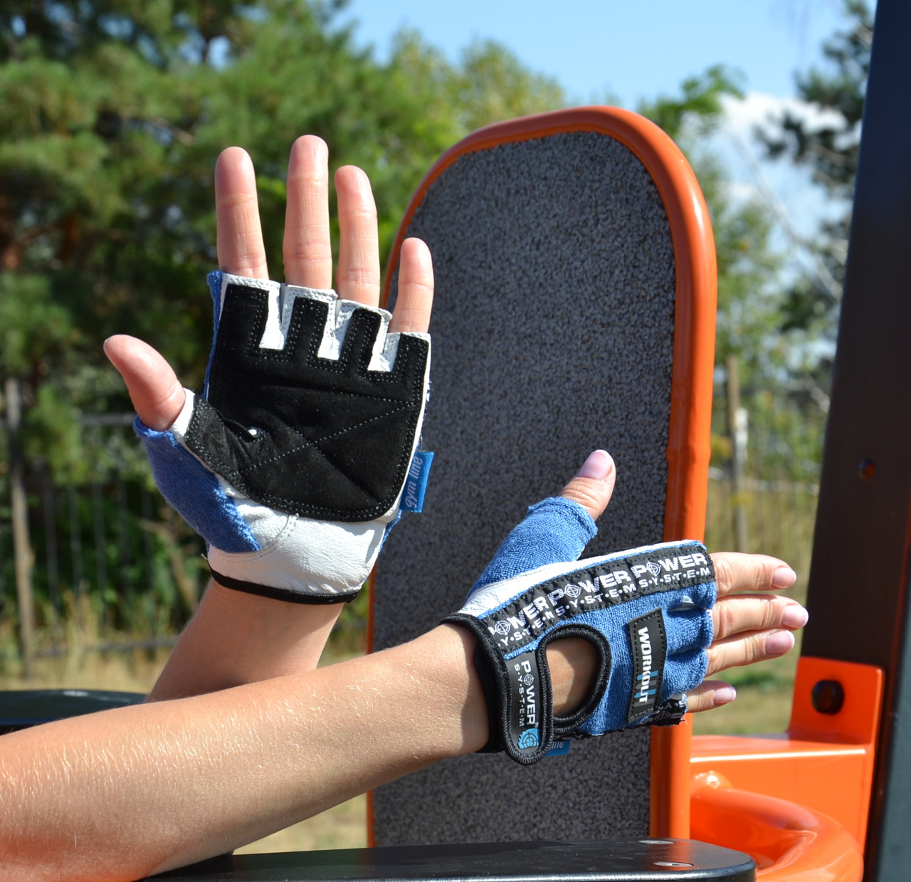 Рукавички для фітнесу Power System PS-2200 Workout Blue XS