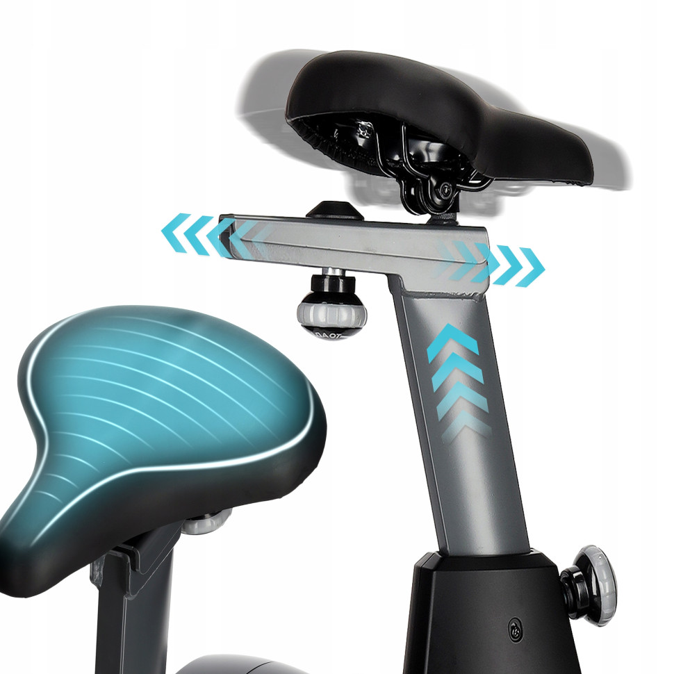 Велотренажер магнітний 4FIZJO Pro+ Black/Blue (P-5905973401630)