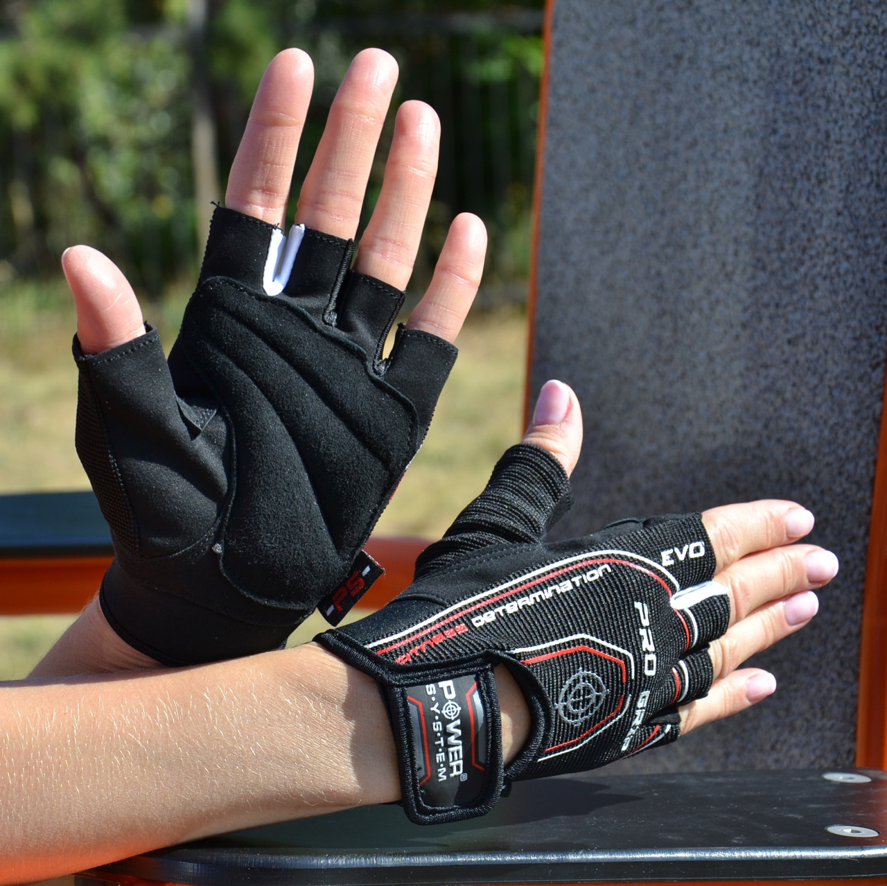 Рукавички для фітнесу Power System PS-2250E Pro Grip EVO Black XS