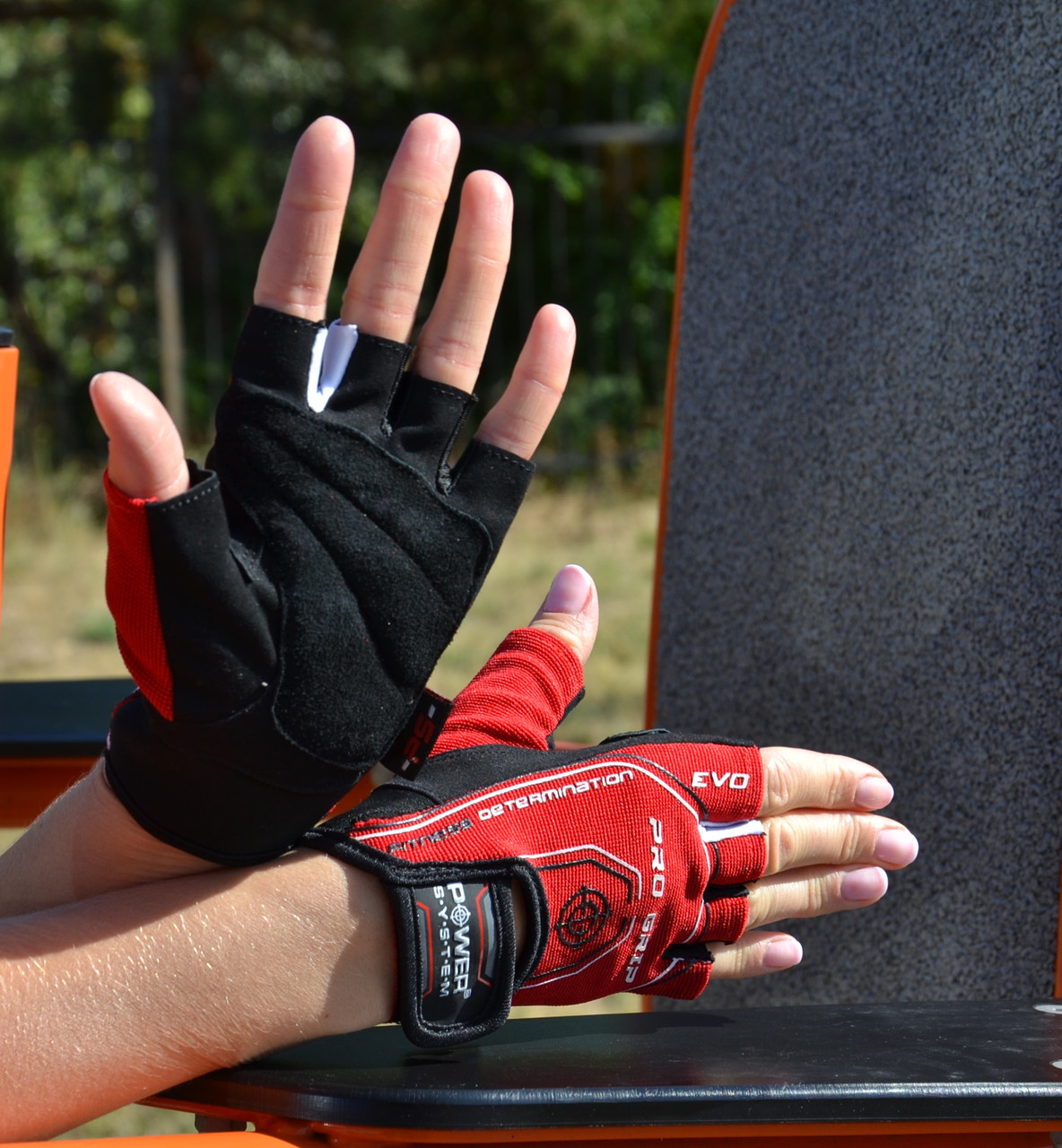 Рукавички для фітнесу Power System PS-2250E Pro Grip EVO Red L