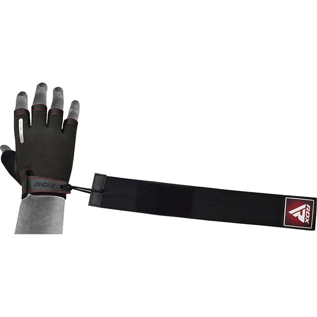 Рукавички для фітнесу RDX T2 Half Red S
