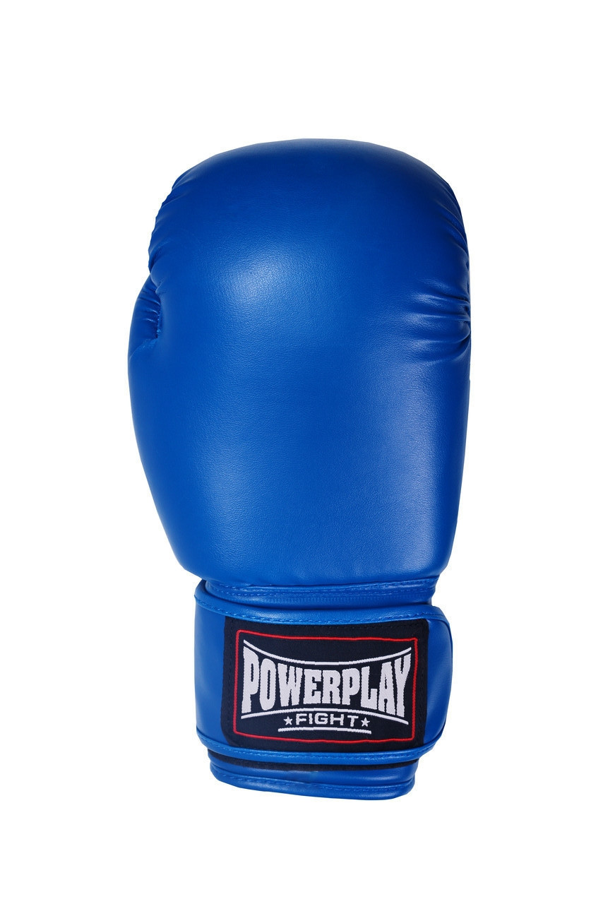 Боксерські рукавиці PowerPlay 3004 Classic Сині 16 унцій