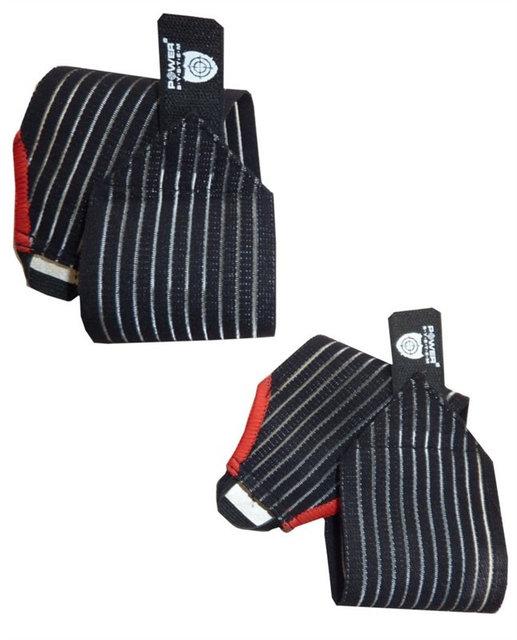 Кистьові бинти Power System PS-6000 Elastic Wrist Support Black/Red